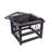 Hafer Square Steel Wood Burning Smokeless Fire Pit