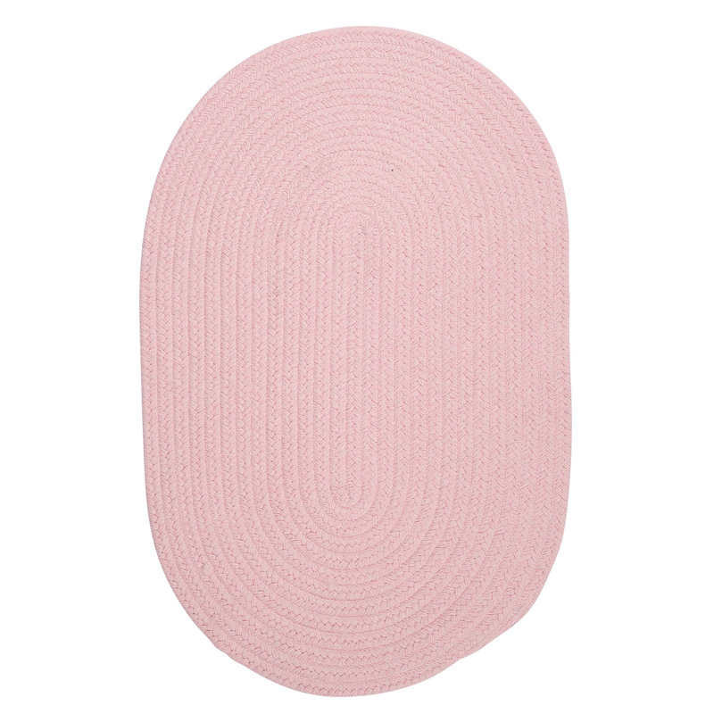 Tapis gris en laine Bristol, Ovale 2 pi x 3 pi