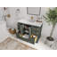 Meuble-lavabo sur pied simple 42 po avec plateau en quartz Alys-93427152