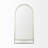 Audrone Solid Wood Arch Floor Mirror-612837972