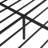 Durable Steel Queen Size Bed Frame, Black, Modern Design For Home