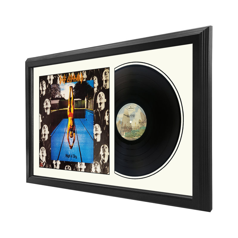 Def Leppard / / décoration murale High N Dry, Blanc