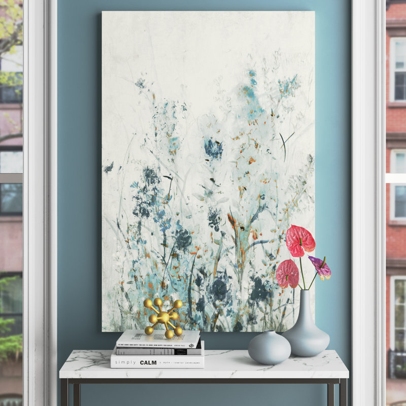 Blue Spring II by Timothy O' Toole - Painting, 30cm H x 20cm W, Wrapped Canvas