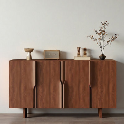 Scandinavian Minimalist Entryway Cabinet