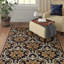 Tapis intérieur / extérieur noir Etna-925298253