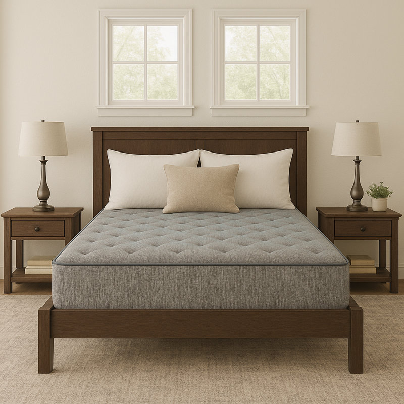 Comfort Care 8" 2 Sided  Foam Core Mattress, Medium Comfort, King