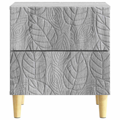 43cm W Composite Bedside Table