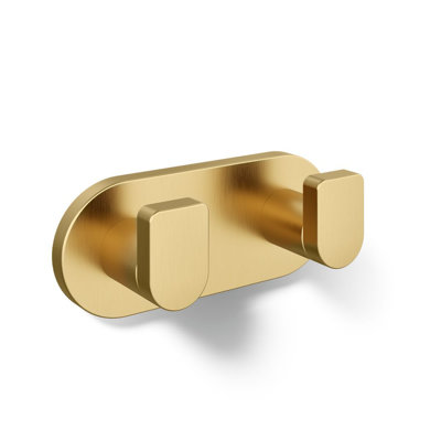 Composed Wall-Mounted Double Robe Hook