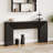 wooden frame Console Table with sturdy Base