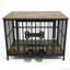 Cage à chien en bois