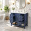 Meuble-lavabo 36 po avec lavabo et rangement polyvalent-131427335