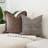 Brown Block Print Pillow Covers