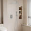 Système de douche à pluie haute pression 2 fonctions, ensemble de robinet de baignoire