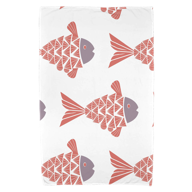 Serviette de plage Grand Ridge, Corail