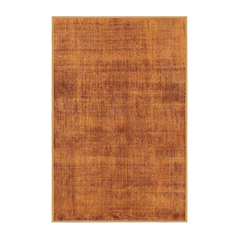 Tapis orange Richborough, Rectangle 7 pi x 10 pi