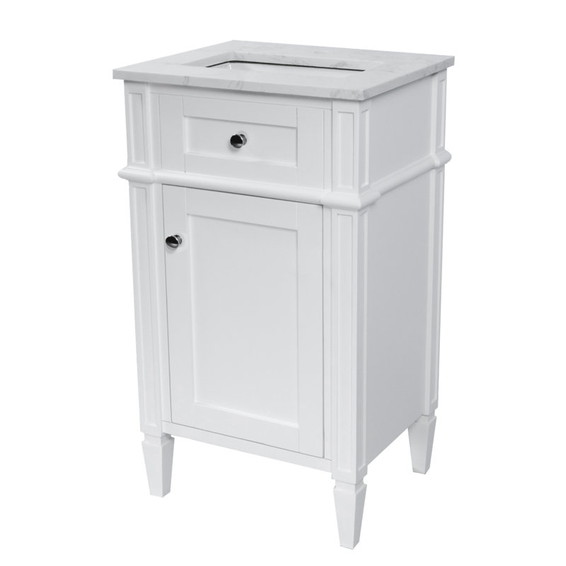 Meuble-lavabo 20 po Lakeland, Blanc