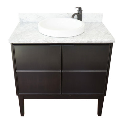 Ensemble de meuble-lavabo simple 37 po Espalda