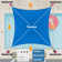 ColorTree 12' x 16' Rectangle Sun Shade Sail - Customizable, Durable & UV-Resistant