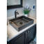 Lavabo de salle de bain vasque rectangulaire en acier inoxydable-66131929