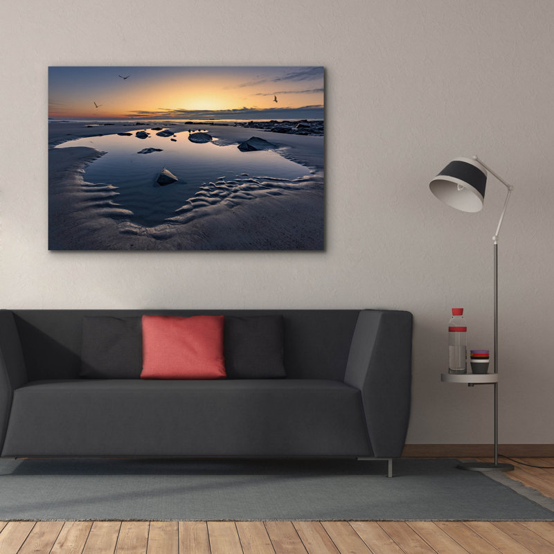 "Epic Graffiti" Wells Beach Solitude "par Rick Berk, art mural sur toile