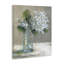 Hortensias blancs sereins sur toile de verre, design par Carol Robinson-1938363610