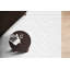 Luxueux tapis tissé à la machine, 6,6 x 9,5 pieds, 100% polypropylène, hauteur des poils: 0,4 pouce | Base en coton / jute, 1400 g / m², couleur blanche élégante | Durable, facile à nettoyer, parfait pour le décor du salon et de la chambre à coucher-1165134718