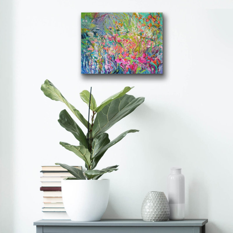  'Garden Of Light 3' by Dorothy Fagan Acrylic Glass Wall Art, 16" x 12"