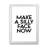 Make a Silly Face Now - Typography Print on Paper-1155992813-1155992810