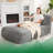 Beanbag Sofa Filled With Memory Foam