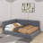 Full Size Upholstered Daybed Bed
