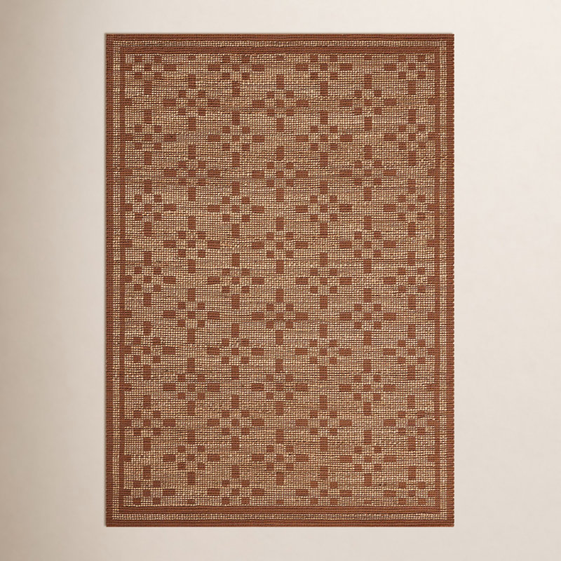 Chris Loves Julia x Loloi Judy Natural / Spice Area Rug, Rectangle 7'9" x 9'9"