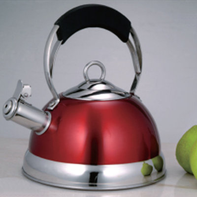 Creative Home 2.6 qt. Stainless Steel Whistling Stovetop Tea Kettle