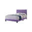 Grand lit mauve transitionnel mauve