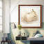 White Pear Study II - reproduction encadrée de qualité supérieure - prête à être accrochée-62719659-62719653