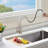Topcraft  Single Handle Pull Down Kitchen Faucet-94118627