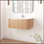 Meuble-lavabo mural 36 po Arcora avec comptoir en marbre artificiel Carrara, lavabo en céramique et tiroir de rangement spacieux-1575240551-1575240549