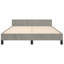 Maecie Velvet Platform Bed Base, No Box Spring Needed / No Mattress-2036132139-2036132134