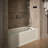 Archer Alcove Bath with Bask Heated Surface, Integral Apron, Tile Flange-14673853-77604564