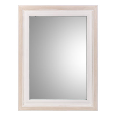 McBain Wood Flat Wall Mirror