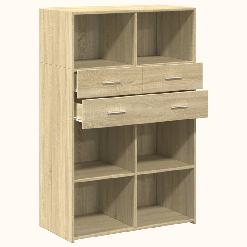 Alna 80cm Sideboard, Sonoma Oak
