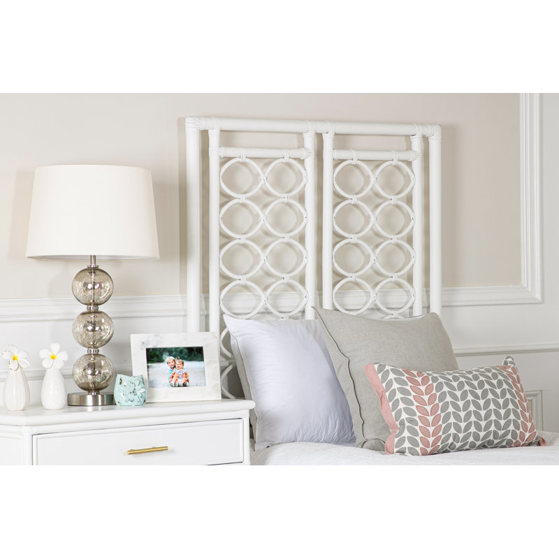 Infinity Low Profile Platform Bed, Twin, White