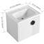 Meuble-lavabo flottant 24 po avec porte à fermeture en douceur-94890359
