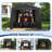 10 Ft.W*15 Ft.D Sharp Pointed Carport
