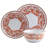 INFUSE 12-Piece Melamine Dinnerware Set, Lebrillo-112549463