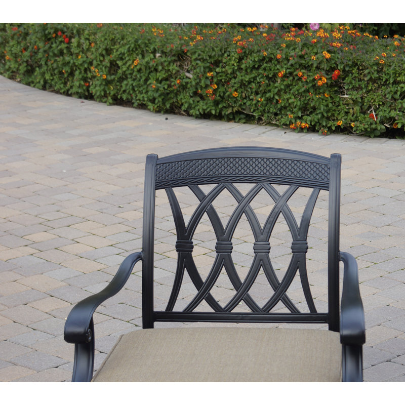 Melchior Powder Coated Aluminum Outdoor Lounge Chair