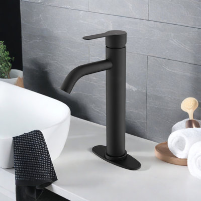 Vessel Bathroom Faucet with Drain Assembly