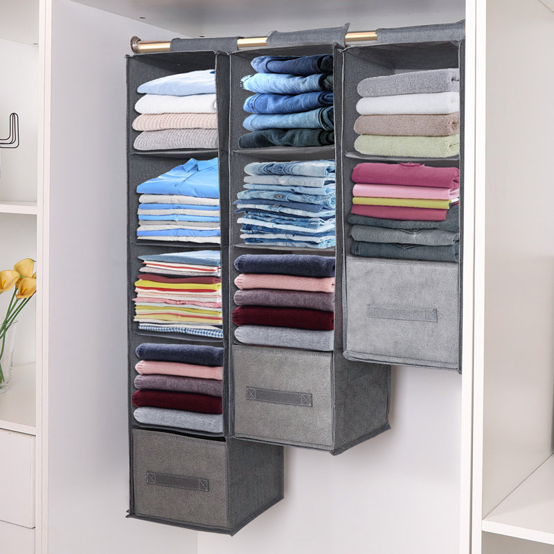 Hanging Organizer, 23.6" H x 10.6" W x 10.6" D 