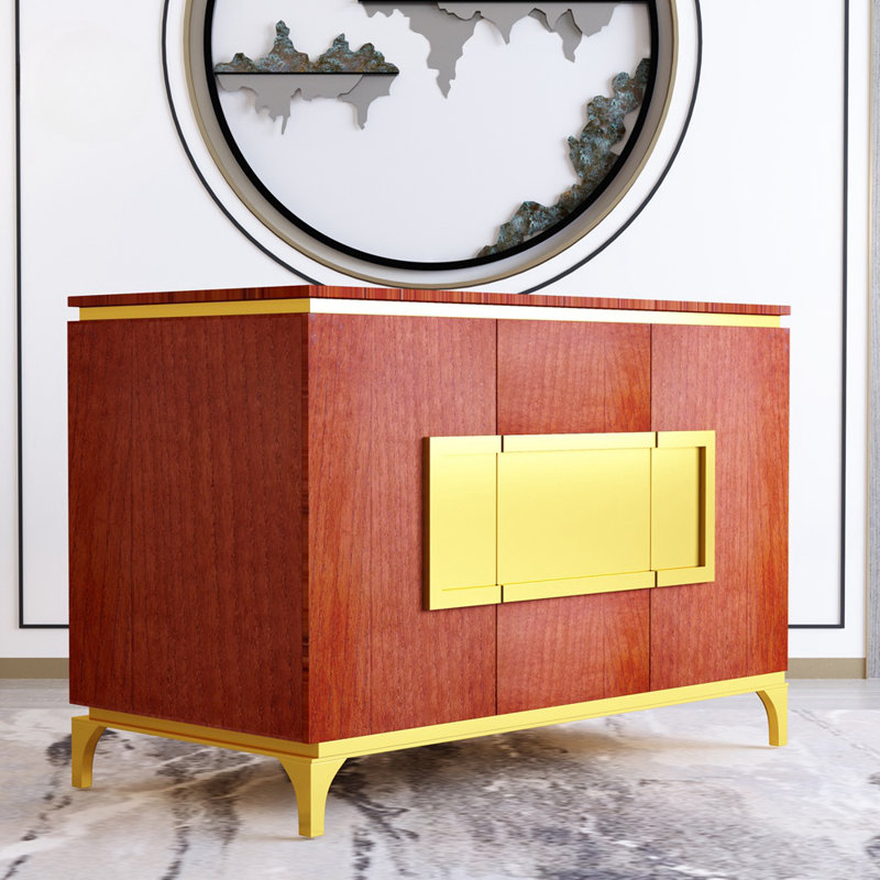 Armoire d'appoint légère et luxueuse