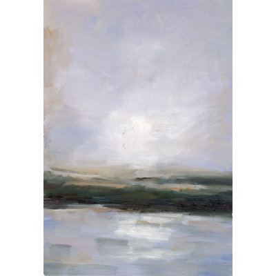 Water Abstract - Wrapped Canvas Painting