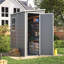 PP Plastic Tool Shed – Grey